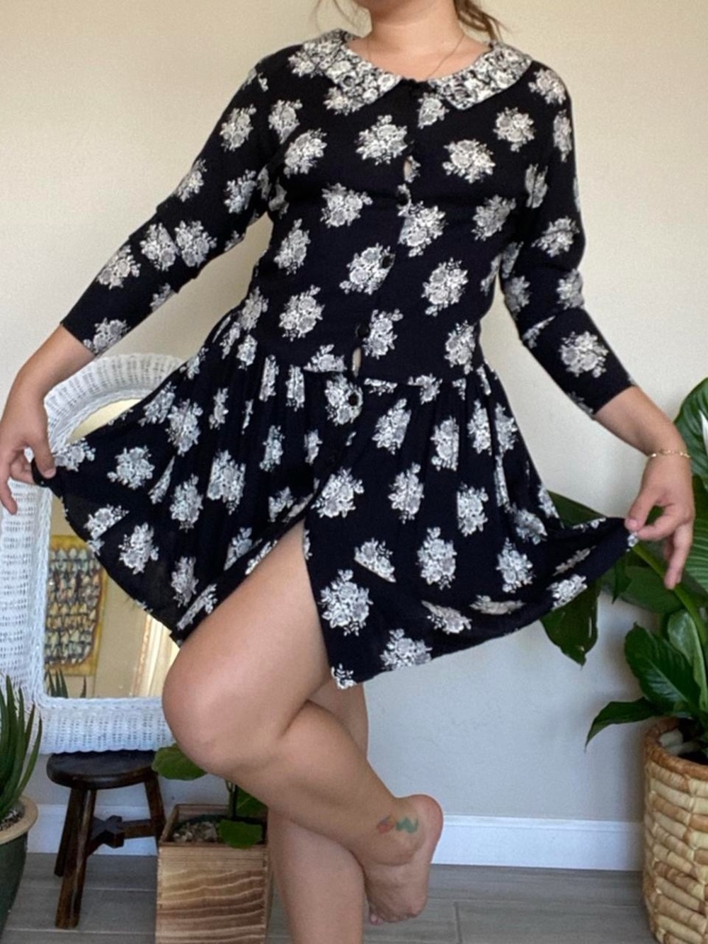 Vintage Cottage Core Dress